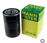 MANN-FILTER Filtro de Aceite Con Junta Apto para Audi VW A4 8D2 B5 8EC B7 8E2 B6