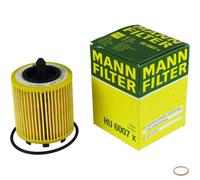 MANN-FILTER Filtro de Aceite Con Junta Apto para Cadillac BLS 476.750 Hu 6007X