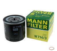 MANN-FILTER Filtro De Aceite Con Junta Para Alfa Romeo Spider 3.0 V6 3.2 2.0 GT