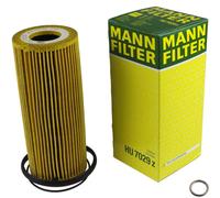 MANN-FILTER Filtro De Aceite Con Junta Para Audi A6 2.4 3.2 FSI