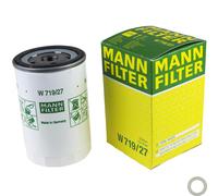 MANN-FILTER Filtro De Aceite Con Junta Para Ford KA 1.3I Galaxy 2.3 16V 2.0I