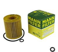 MANN-FILTER Filtro De Aceite Con Junta Para Ford Mondeo III Turnier 2.0 16V 1.8