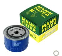 MANN-FILTER Filtro De Aceite Con Junta Para Ford Sierra Hatchback 2.8 XR4I 2.3