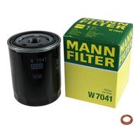MANN-FILTER Filtro De Aceite Con Junta Para Nissan Almera I Hatchback 1.4 SGXLX
