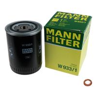 MANN-FILTER Filtro De Aceite Con Junta Para Nissan Patrol GR IV Y60 2.8 TD W260