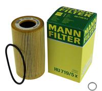 MANN-FILTER Filtro De Aceite Con Junta Para Porsche Cayenne S 4.5 Turbo Boxster