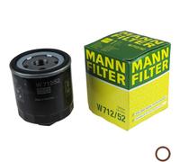 MANN-FILTER Filtro De Aceite Con Junta Para VW Lupo 1.0 Golf III 1.6