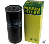 MANN-FILTER Filtro de Aceite Con Pestillo Plegable Cárter para Audi V8 4.2