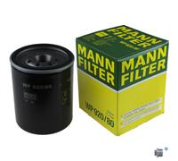 MANN-FILTER Filtro de Aceite Con Pestillo Plegable Cárter para Galant VI 2.0
