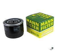 MANN-FILTER Filtro de Aceite Con Tapón Drenaje Aceite para Fiat Ducato Caja 130