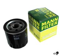 MANN-FILTER Filtro de Aceite Con Tapón Drenaje Aceite para Ford Transit Custom