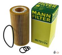 MANN-FILTER Filtro de Aceite Con Tapón Drenaje Aceite para MERCEDES-BENZ CLASE S