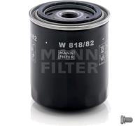 MANN-FILTER Filtro de Aceite Con Tapón Drenaje Aceite para Nissan Estrofa
