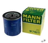 MANN-FILTER W 716/1 Filtro de aceite - Para automóviles