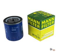 MANN-FILTER Filtro de Aceite Con Tapón Drenaje Aceite para Peugeot 307 de Sw 2.0