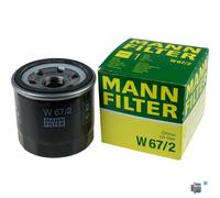 MANN-FILTER Filtro de Aceite Con Tapón Drenaje para Chevrolet Matiz 0.8 1.0