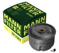 MANN-FILTER Filtro de Aceite Con Tapón Drenaje para Ford Transit 012.001ZR