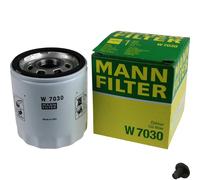MANN-FILTER Filtro de Aceite Con Tapón Drenaje para Jeep Compass 2.4 4x4 2.0