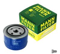 MANN-FILTER Filtro de Aceite Con Tapón Drenaje para lada 111 1.5 16V Samara