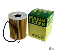 MANN-FILTER Filtro de Aceite Con Tapón Drenaje para Mercedes-Benz M-clase ML