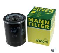 MANN-FILTER Filtro de Aceite Con Tapón Drenaje para Opel Combo 1.7 D Astra F