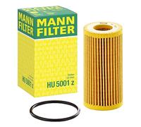 MANN-FILTER Filtro de aceite motor Cartucho filtrante con junta HU 5001 z