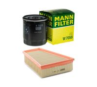 MANN-FILTER Filtro de Aceite para Citroën Berlingo 2.0 HDI 90 Peugeot Partner
