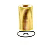 MANN-FILTER Filtro de aceite HU 611 x para Renault (Kangoo, Twingo, Clio, Thalia)