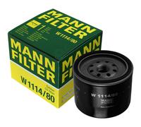 MANN-FILTER Filtro De Aceite W 1114/80 Para KIA Sportage 2.0 TD 4WD Retona Mazda