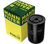 MANN-FILTER Filtro De Aceite W 940/26 Para Land Rover 88/109 MK III Todoterreno