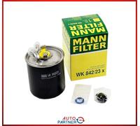 Mann-Filter Filtro de Combustible Filtro para Mercedes WK842/23x CDI Diesel