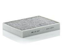 MANN-FILTER Filtro de habitáculo CUK 2847/1 debajo de la guantera Filtro de carbón activado Altura: 41 Ancho: 219 Longitud: 278 Compatible con VW Touareg 7P5, 7P6, PORSCHE Cayenne 92A
