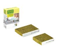 MANN-FILTER FP 21 000-2 Filtro de habitáculo adecuado para PEUGEOT Filtro carbón