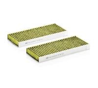 MANN-FILTER FP 26 013-2 Filtro de aire de cabina - FreciousPlus Filtro de Polen Biofuncional - (set de 2) para Automóviles + Vehículos de transporte