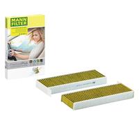 MANN-FILTER FP 29 003-2 Filtro de aire de cabina - FreciousPlus Filtro de Polen Biofuncional - (set de 2) para Automóviles + Vehículos de transporte