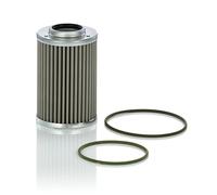 MANN-FILTER, H 710/1 z Hidráulico | Para Camiones y autobuses, Pureza fluido hidráulico, Filtración máxima, Protección sistema hidráulico, Calidad original OE