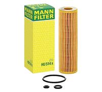 MANN-FILTER Filtro de aceite para MERCEDES-BENZ: Classe E, Classe C, Classe CLK, Classe CLC, Classe SLK, Sprinter (Ref: HU 514 x)