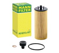 MANN-FILTER HU 6015 z KIT Filtro de aceite - para Automóviles + Vehículos de transporte