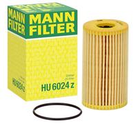 MANN-FILTER Filtro de aceite HU 6024 z – Cartucho filtrante para Jaguar y Land Rover