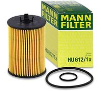 MANN-FILTER HU 612/1 x Filtro de aceite - para Automóviles + Vehículos de transporte
