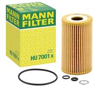 MANN-FILTER HU 7001 x Filtro de aceite Filtro de aceite motor para HYUNDAI i20