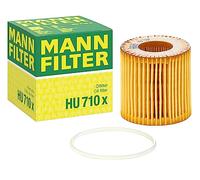 MANN-FILTER Filtro de aceite SKODA FABIA, SEAT IBIZA, VOLKSWAGEN FOX, VOLKSWAGEN POLO (HU 710 x)