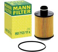 MANN-FILTER HU 712/11 x Filtro de aceite Filtro de aceite motor para OPEL
