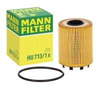 MANN-FILTER HU 713/1 X Filtro de aceite - Set de filtro de aceite juego de juntas Para automóviles