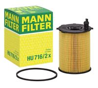 Filtro de aceite MANN-FILTER HU 716/2 x