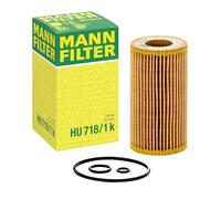 Filtro de aceite MANN-FILTER HU 718/1 k con sello