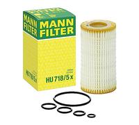 MANN-FILTER HU 718/5 x Filtro de aceite - para Automóviles + Vehículos de transporte