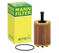 MANN-FILTER HU 719/7 x Filtro de aceite - para Automóviles + Vehículos de transporte