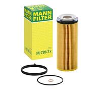 MANN-FILTER HU 720/3 x Filtro de aceite - para Automóviles + Vehículos de transporte