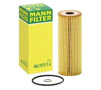MANN-FILTER HU 727/1 x Filtro de aceite - para Automóviles + Vehículos de transporte